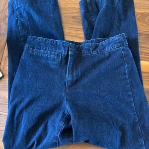 Dark Blue Denim Jeans - Classic Straight Fit/Baggy